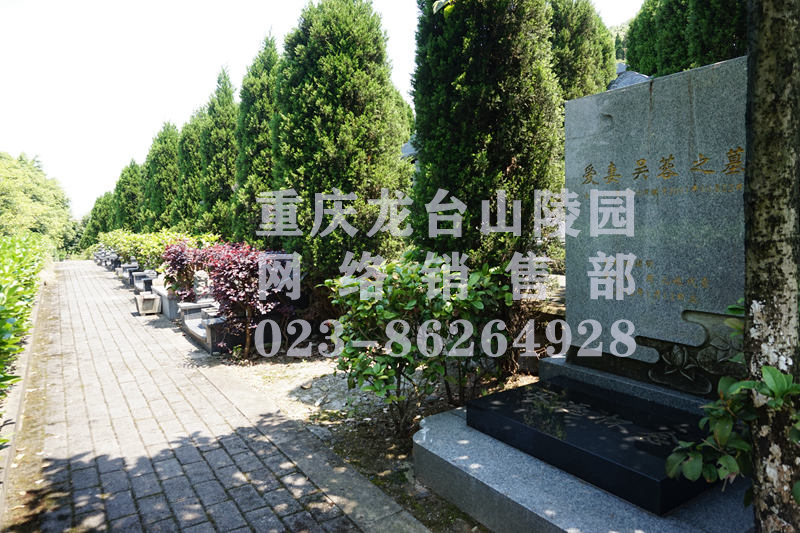 龙台山陵园墓型图